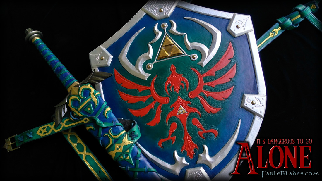 Link's Sword and Real Hylian Shield Build